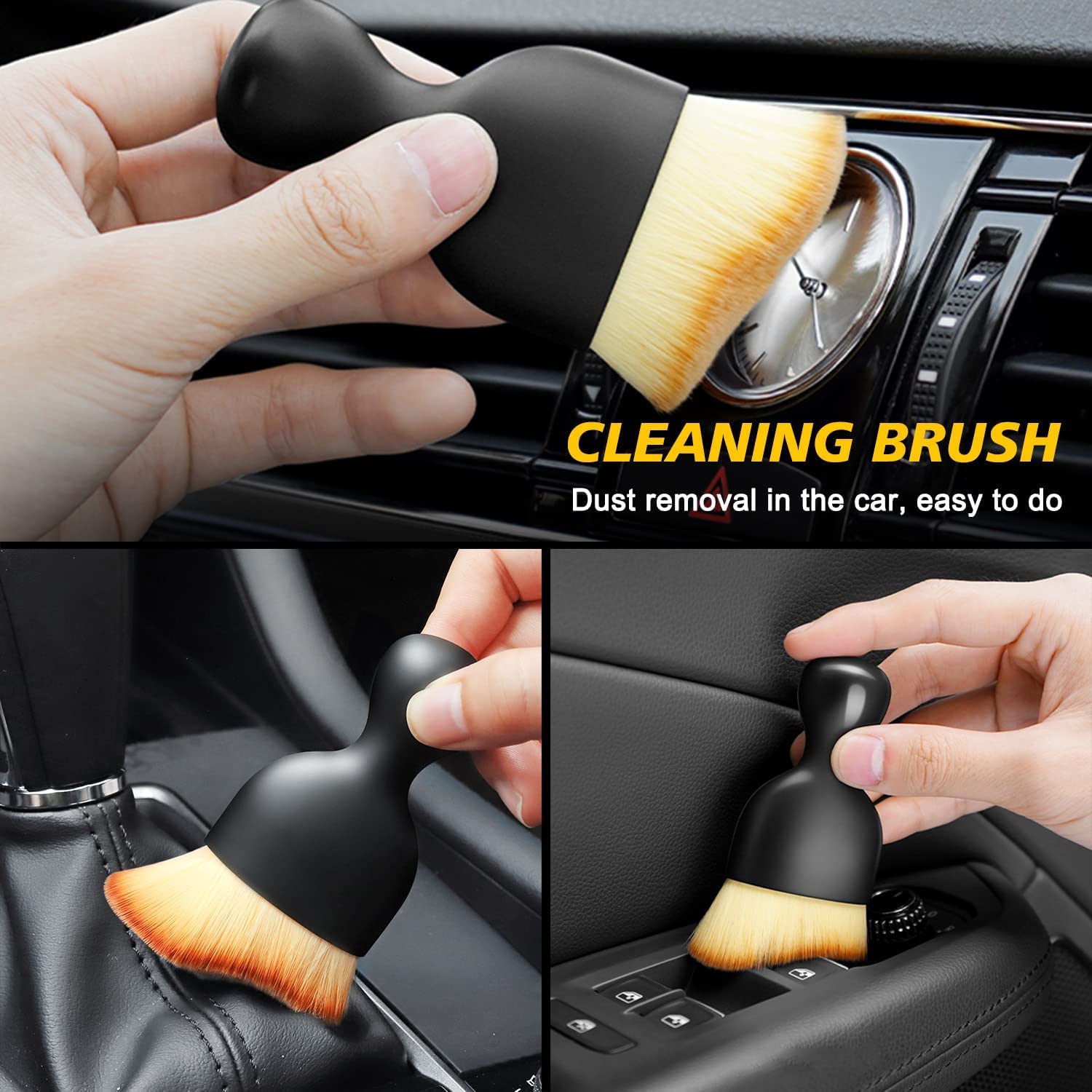 Car Dust Cleaning Brush BMG Import Export Auto Interior Soft Hair Removal Brush Car Cleaning Brush Dust Collectors Curved Design Dirt Dust Clean Brushes Air Conditioner Leather Computer Scratch Free Car Dust Cleaning Brush BMG Import Export Auto Interior Soft Hair Removal Brush Car Cleaning Brush Dust Collectors Curved Design Dirt Dust Clean Brushes Air Conditioner Leather Computer Scratch Free